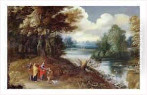 Ecole Anversoise Vers 1650 by Jasper van der Lamen