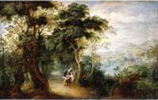 The Rest On The Flight Into Egypt - view 1