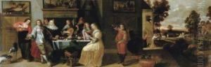 Le Fils Prodigue by Christoffel Jacobsz van der Lamen