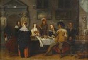 Banchetto Musicale by Christoffel Jacobsz van der Lamen