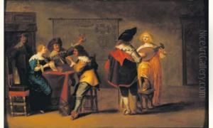 Le Concert by Christoffel Jacobsz van der Lamen