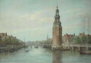 Montelbaanstoren, Amsterdam by Jan Van Der Linde