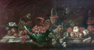Nature Morte De Fruits Sur Un Entablement Nature Morte De Fruits Sur Un Entablement