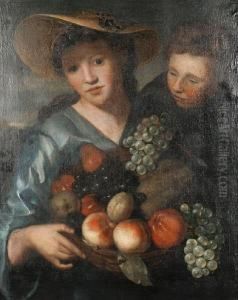 The Fruit Seller by Heroman Van Der Mijn