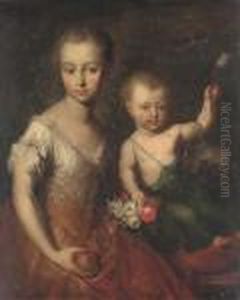 Double Portrait Of A Girl And A Boy