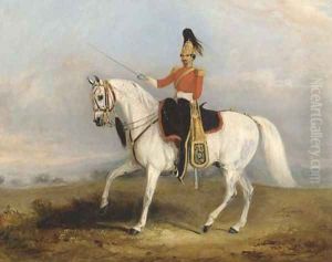 An Officer of the Dragoon Guards by John Jnr. Ferneley