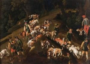 Depart Pour La Chasse A Courre Depart Pour La Chasse A Courre