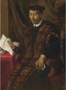 Ritratto Di Alessandro Capponi by Jan van der Straet