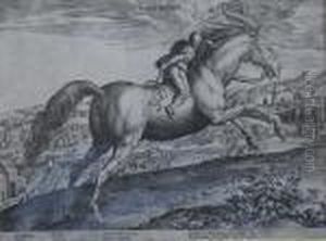 Equile Ioannis Austriaci Caroli by Jan van der Straet