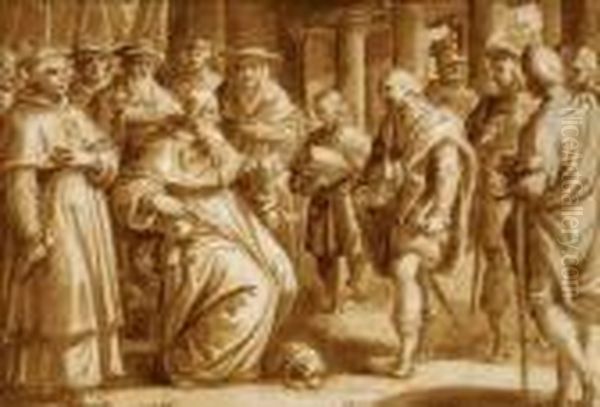 Papst Clemenz Vii Erinnert Ippolito De' Medici An Seinepflichten Als Kardinal - view 1