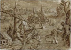 The Gathering Of Coral by Jan van der Straet