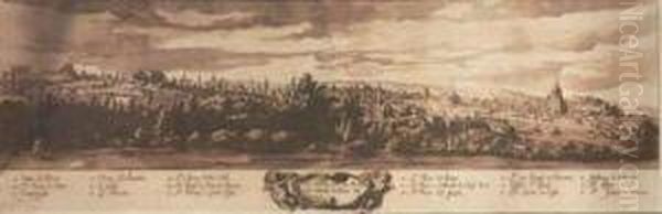 A Panoramic View Of Rome From The Porta Del Popolo - view 1