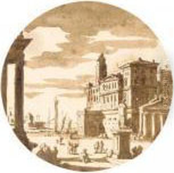 Capriccio Of A Classical Harbour - view 1