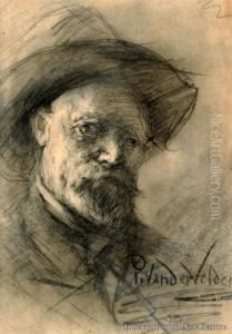 Self Portrait by Petrus van der Velden