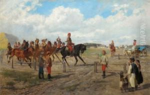 In Un Allevamento Di Cavalli Ungherese