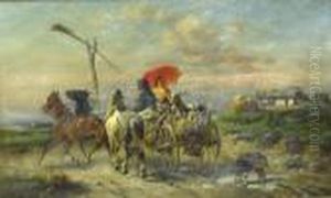 Off To Market by Fritz van der Venne