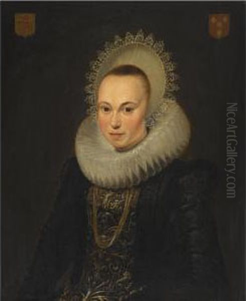 Portrait Of Justina Van Teylingen - view 1