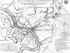 Plan of the Operations of General Washington by William Faden