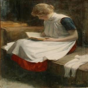 Jeune Fille D'orphelinat by Nicolaas Van Der Waay