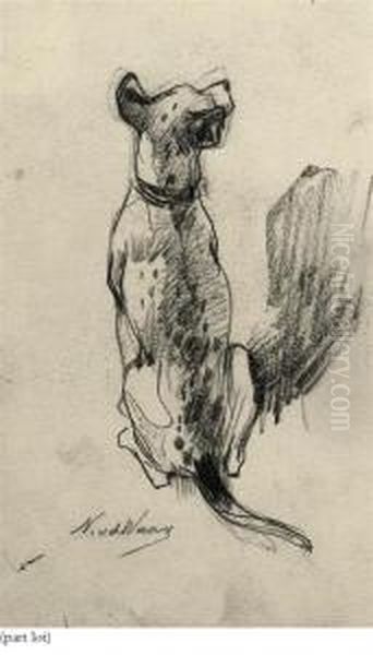 Study Of A Dog - view 1