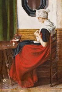 Die Naherin by Nicolaas Van Der Waay