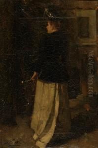 Portrait Of A Lady by Nicolaas Van Der Waay