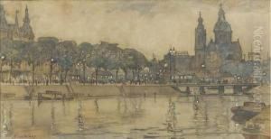 Central Station And The St Nicolaas Church