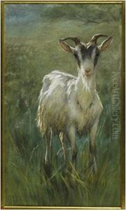 La Chevre by Hermann Johannes Van Der Weele