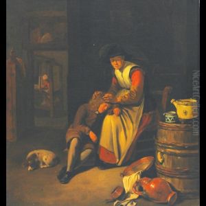 The Broken Pot by Adriaen Van Der Werff