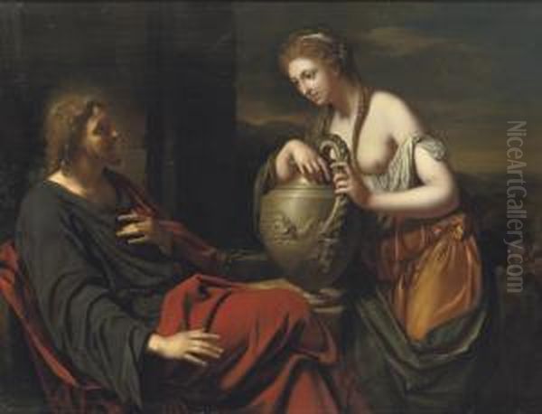 Christ And The Samaritan Woman - view 1