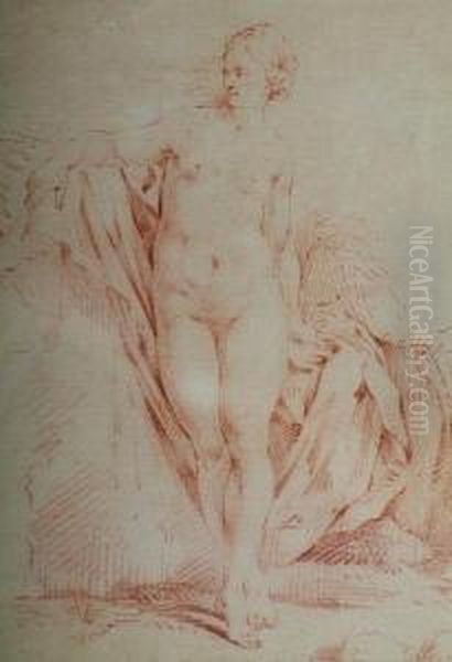 Study Of A Female Nude - view 1