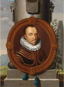 A Portrait Of William I Prince Of Orange (1533-1584)