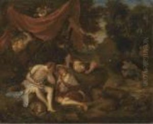Diana And Endymion by Adriaen Van Der Werff