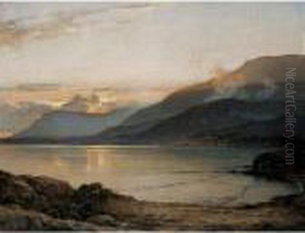 Sunset, An Italian Coastal Town - view 1