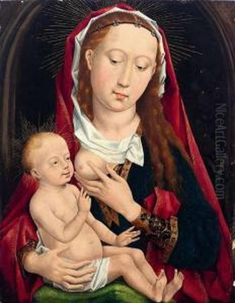 Madonna. Oil/panel - view 1