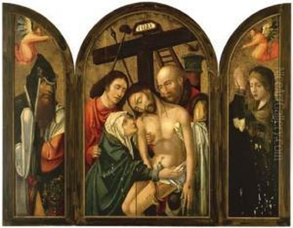 The Descent From The Cross; Left
 Wing: Saint Joseph Of Arimathea; Right Wing: Saint Mary Magdalene - view 1