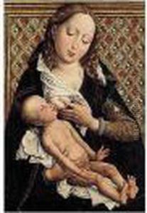 The Virgin And Child (virgo Lactans) by Rogier van der Weyden