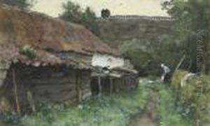 Behind The Farmhouse by Chris Van Der Windt