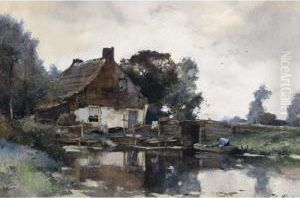 A Farm On The Waterfront by Chris Van Der Windt