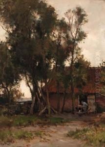 A Farmyard by Chris Van Der Windt