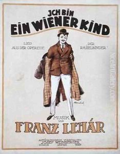 Cover of the score sheet for Ich Bin Ein Wiener Kind by V. Ferenchich