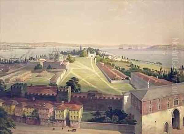 Panorama of Constantinople - view 1
