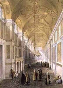 Haghia Sophia plate 2 the narthex by Gaspard Fossati