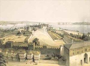 Panorama of Constantinople 2 by Gaspard Fossati