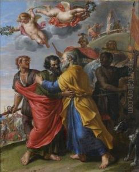 La Derniere Rencontre De Saint Pierre Et Saint Paul. - view 1