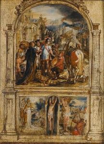 A Sketch Of An Altarpiece - view 1