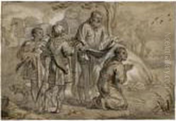 Abraham Jansz. Van Diepenbeeck
Saint Philip Baptises The Ethiopian Eunuch (acts Of The Apostles 8:27-39) - view 1