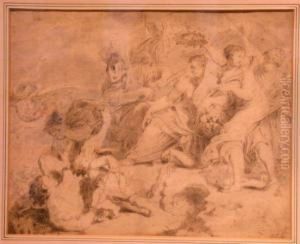Triumph Of Abundance by Abraham Jansz. van Diepenbeeck