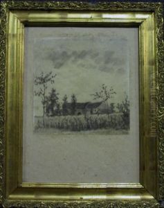 Category: Painting
Description:hoeve by Emile Van Doren