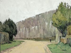 Allee A Chiffrevast by Emile Van Doren